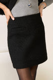 Boucle Mini Skirt