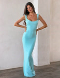 MORANA DRESS SKY BLUE