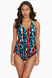 Taylor Tankini Top in Tribe Vibe