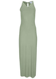 Halter Maxi Dress Iceberg Green