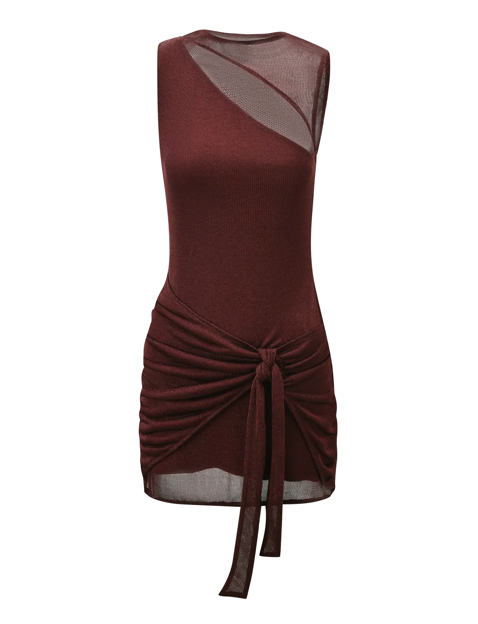 AZELMA DRESS BROWN