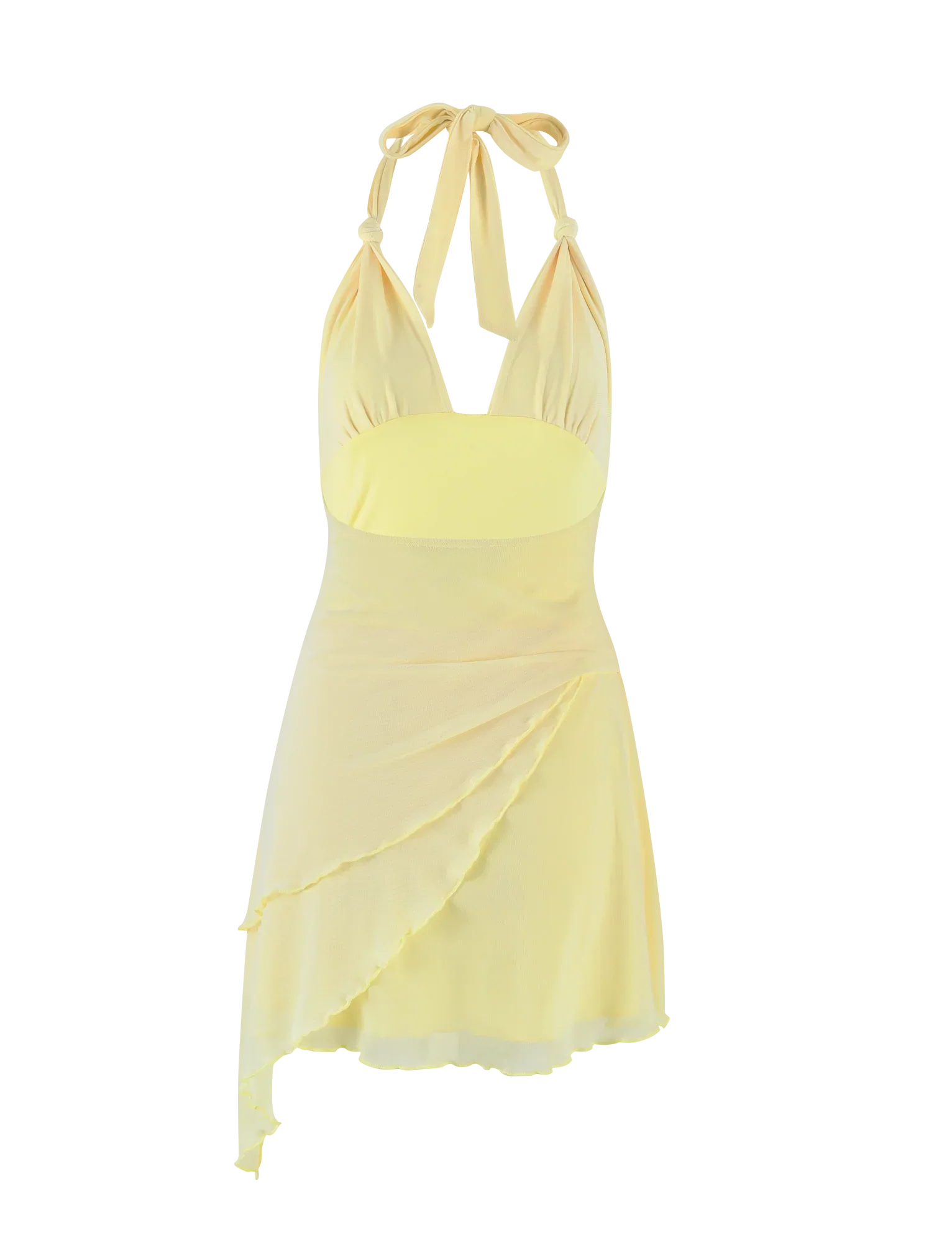 FRIEDA DRESS YELLOW BUTTER