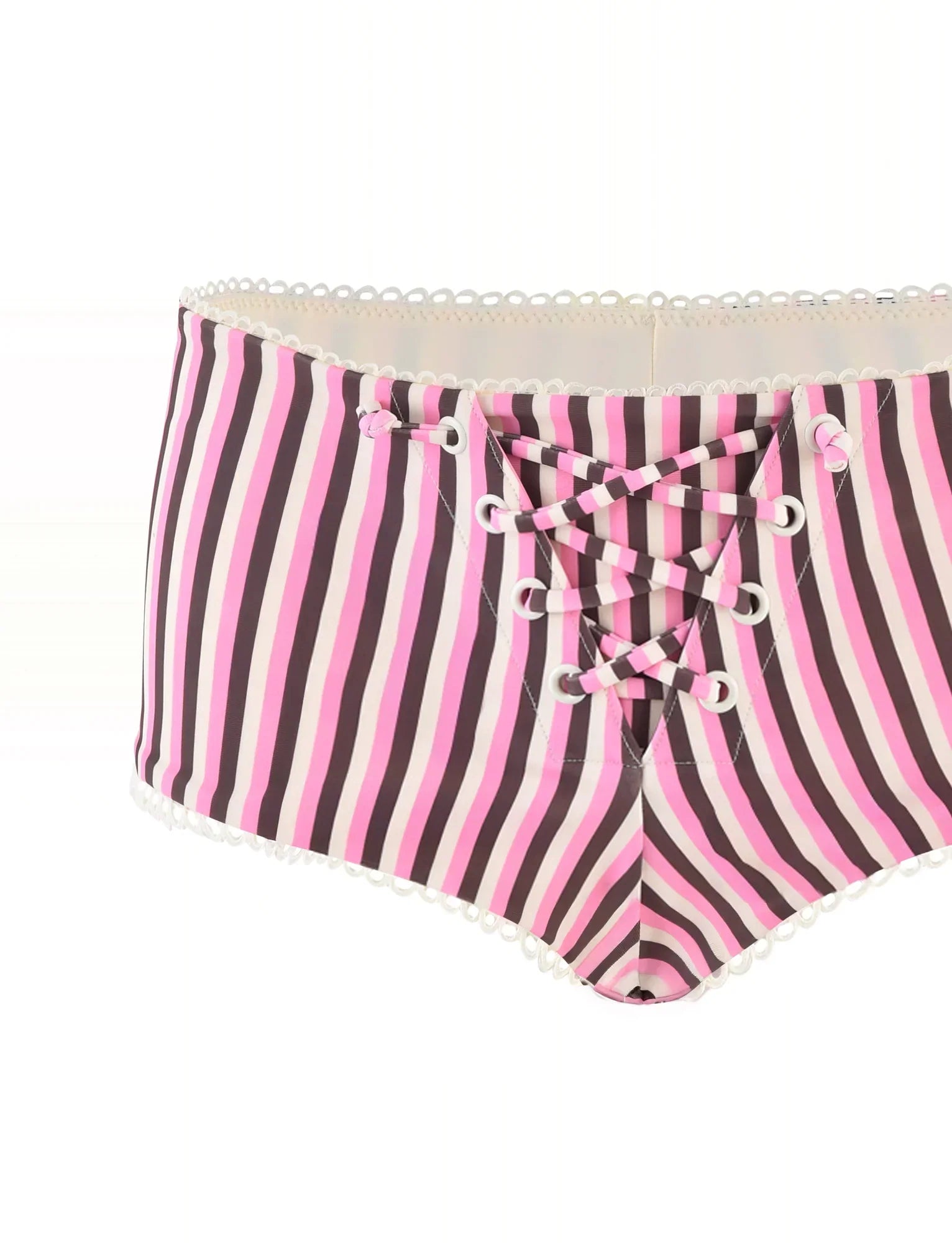 DAZZLE BIKINI BOTTOM STRIPE