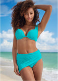 Over The Shoulder Marilyn Top Aqua Reef