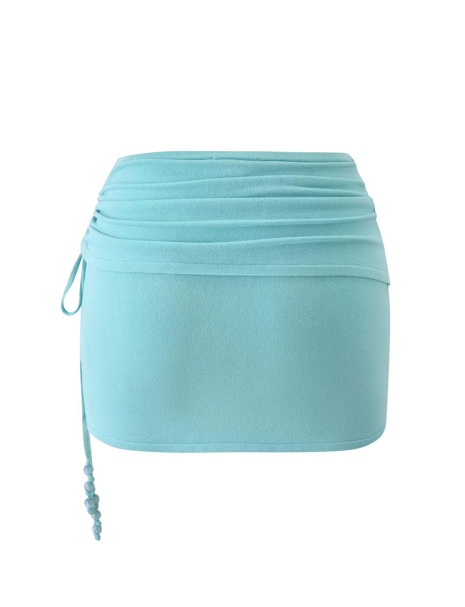 JASMINA KNIT MINI SKIRT BLUE