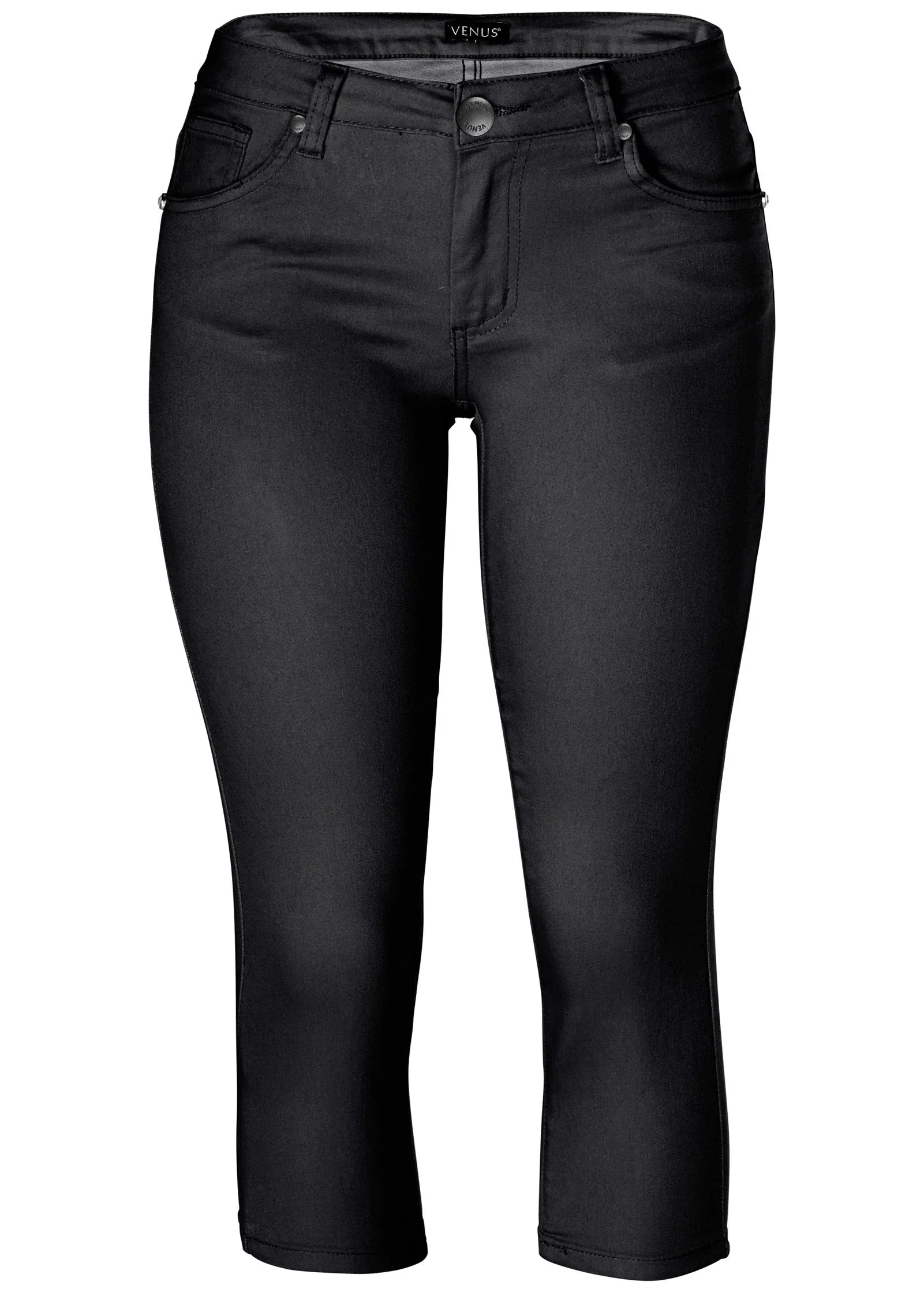 Cindy Capri Jeans Black