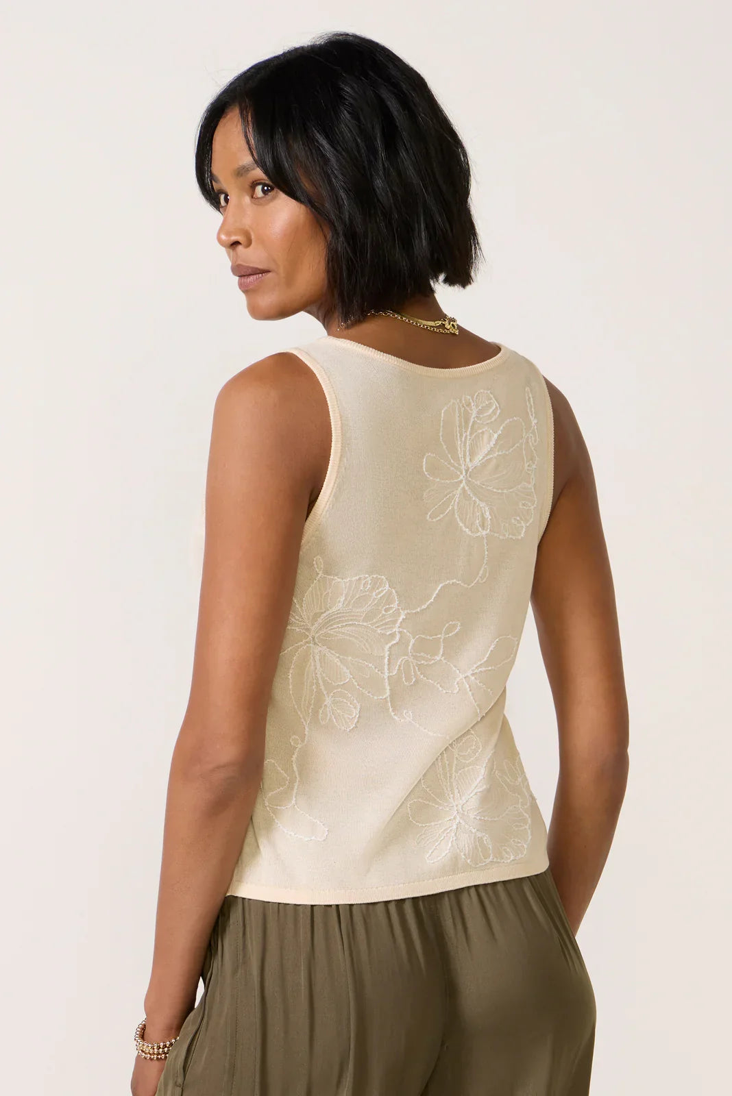 Tilly Embroidered Tank