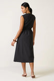 Laurel Zip Front Midi Dress