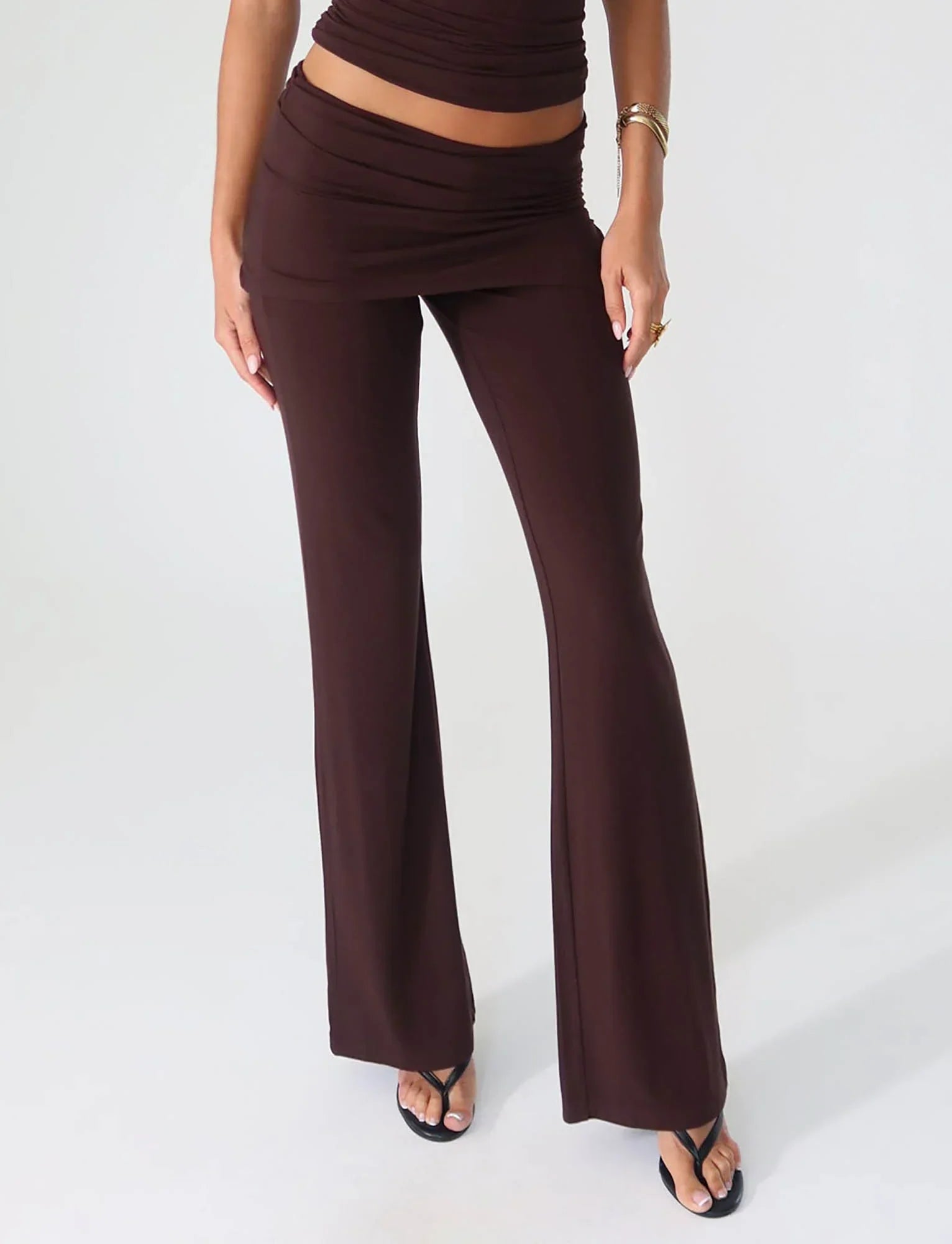 LEILANI PANT BROWN CHOCOLATE
