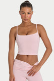 ButterCloud Crop Tank Top in Blush