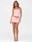 MIRELLE TOP PINK PASTEL PINK