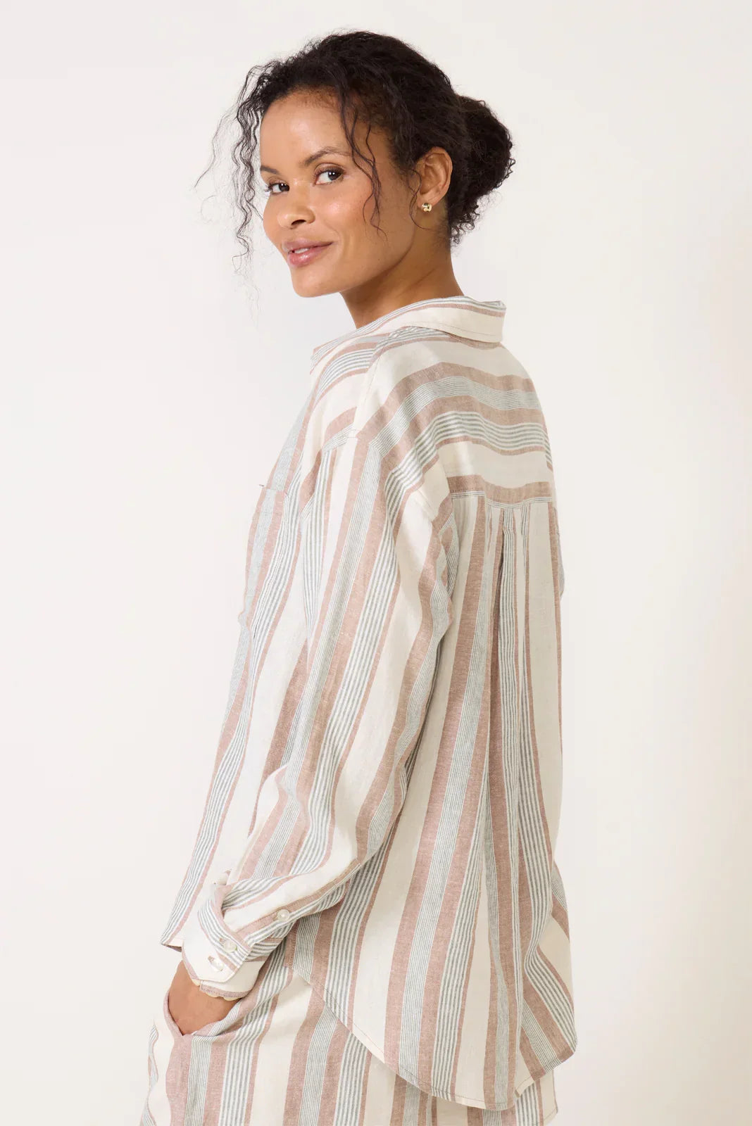The Perfect Striped Button Up
