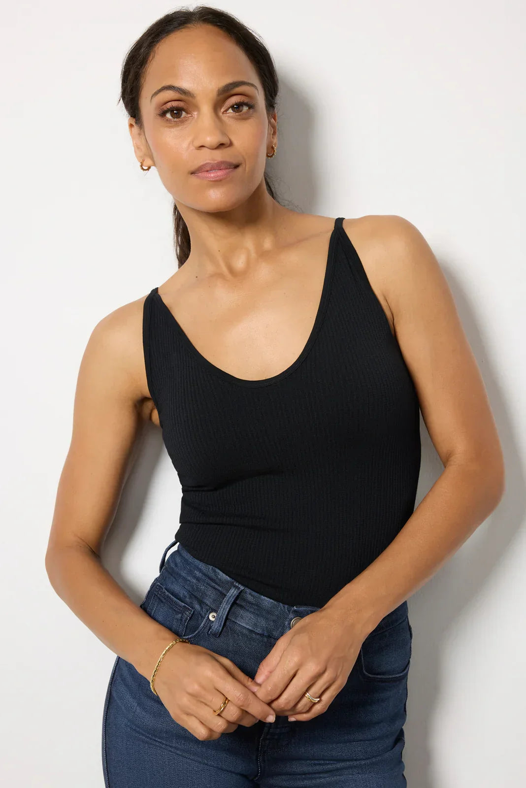 Nina Seamless V Neck Tank