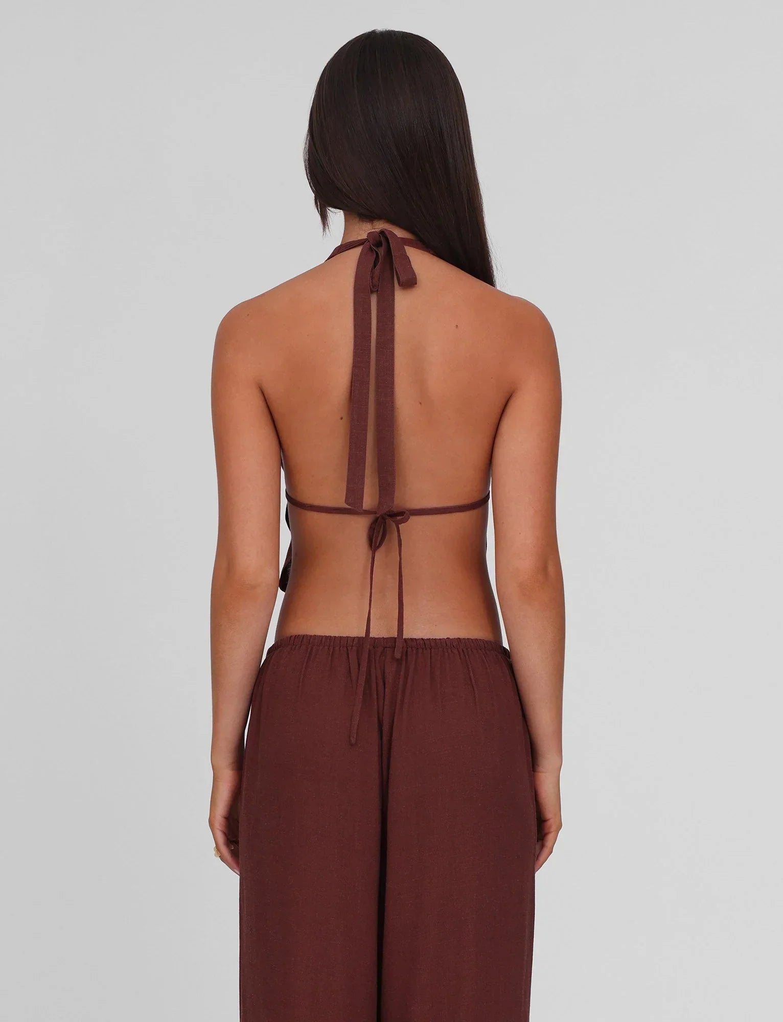 LAINEY TOP CHOCOLATE