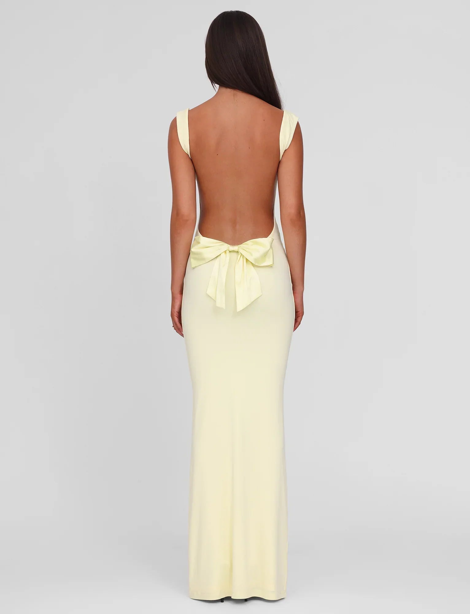 ZITA MAXI DRESS LEMON