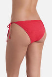 Peyton Tie Side Pant Baby Ruffle Hot Coral