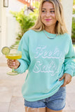 Feelin Salty Mint Graphic Sweatshirt