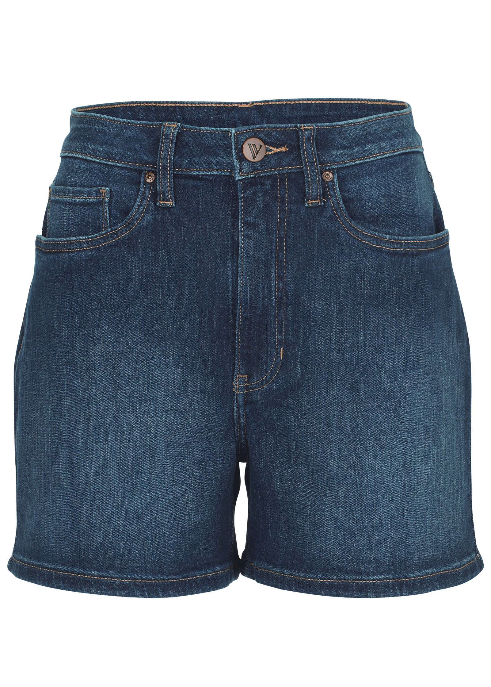 Naomi Denim Shorts Dark Wash