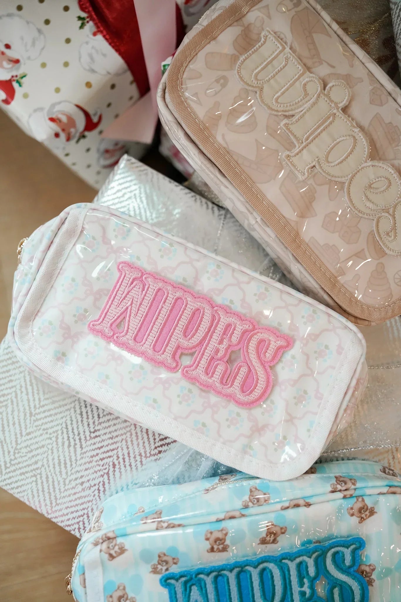 KenzKustomz Wipes Pouch Clear Coat Bag