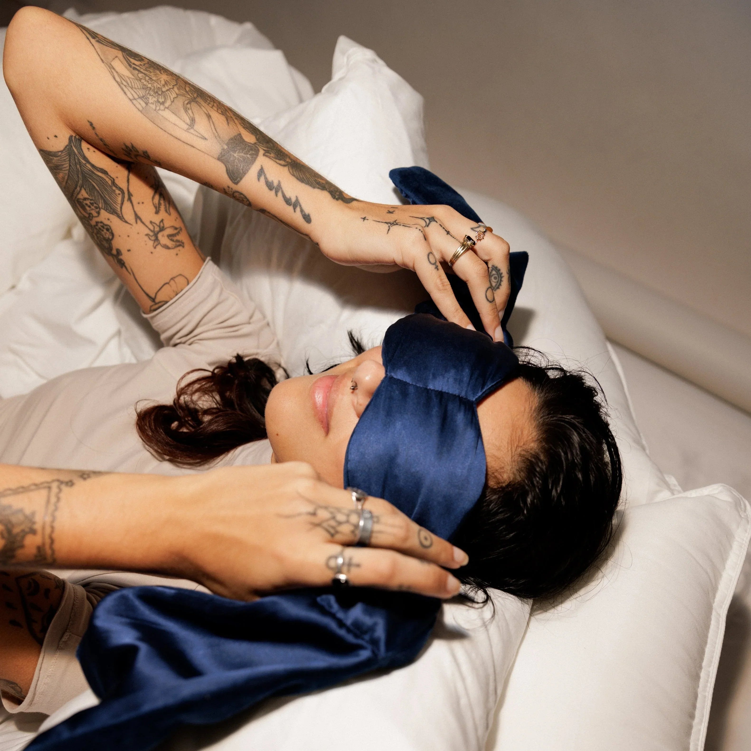 Mineralized Silk Sleep Mask