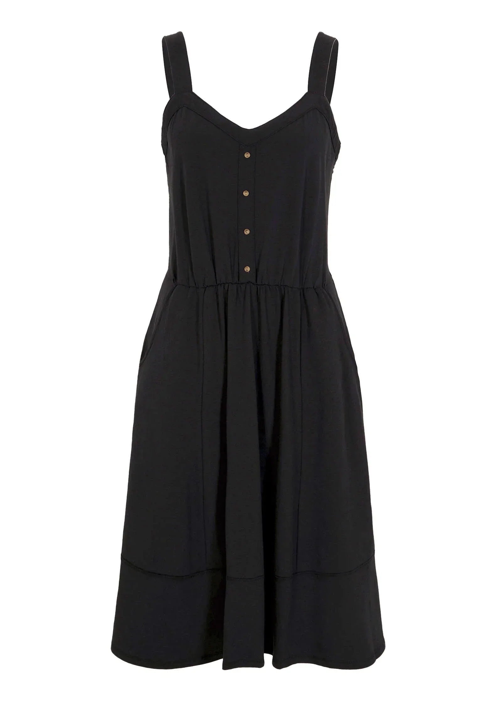 Jersey Sun Dress Black
