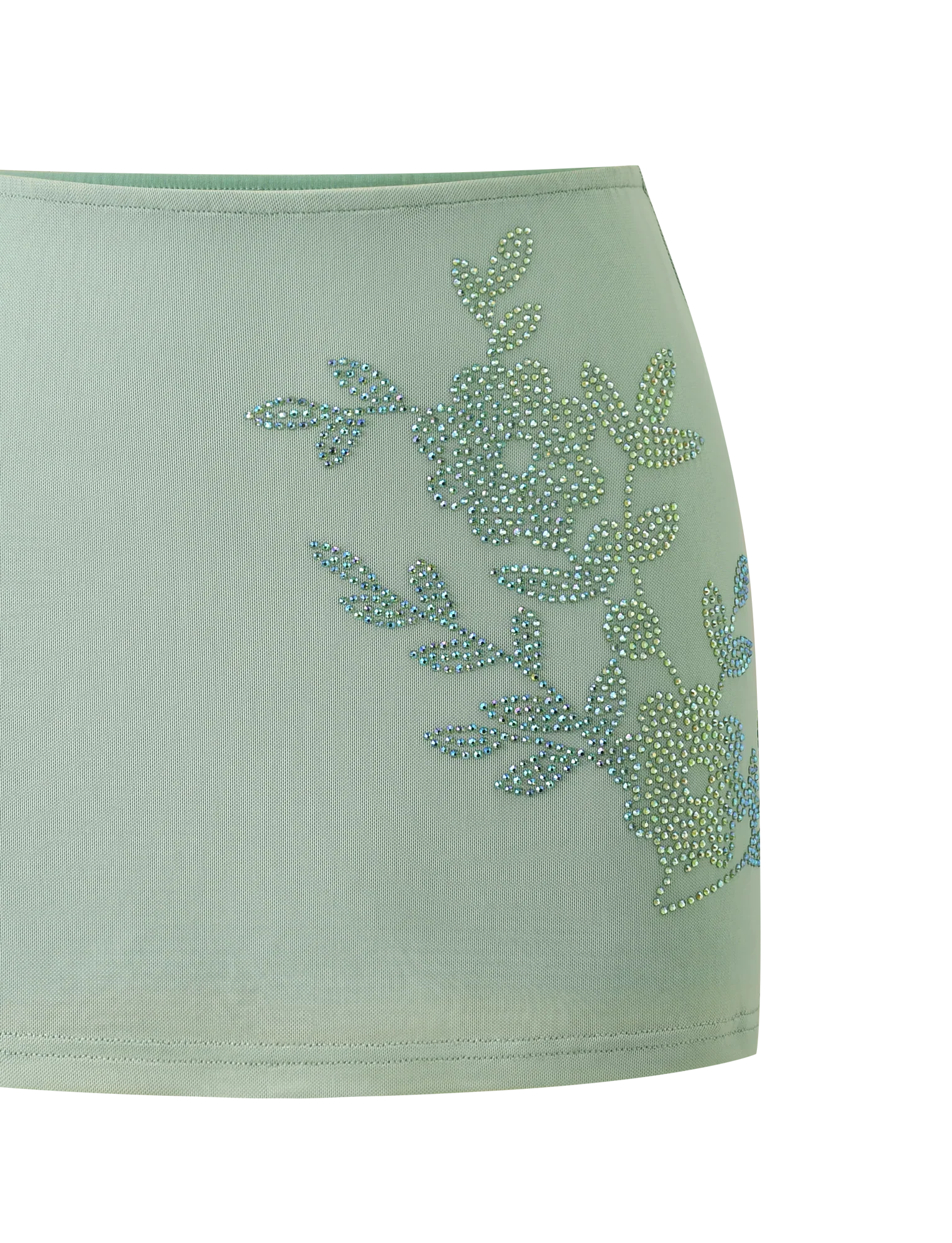 OCTAVIA MINI SKIRT PISTACHIO