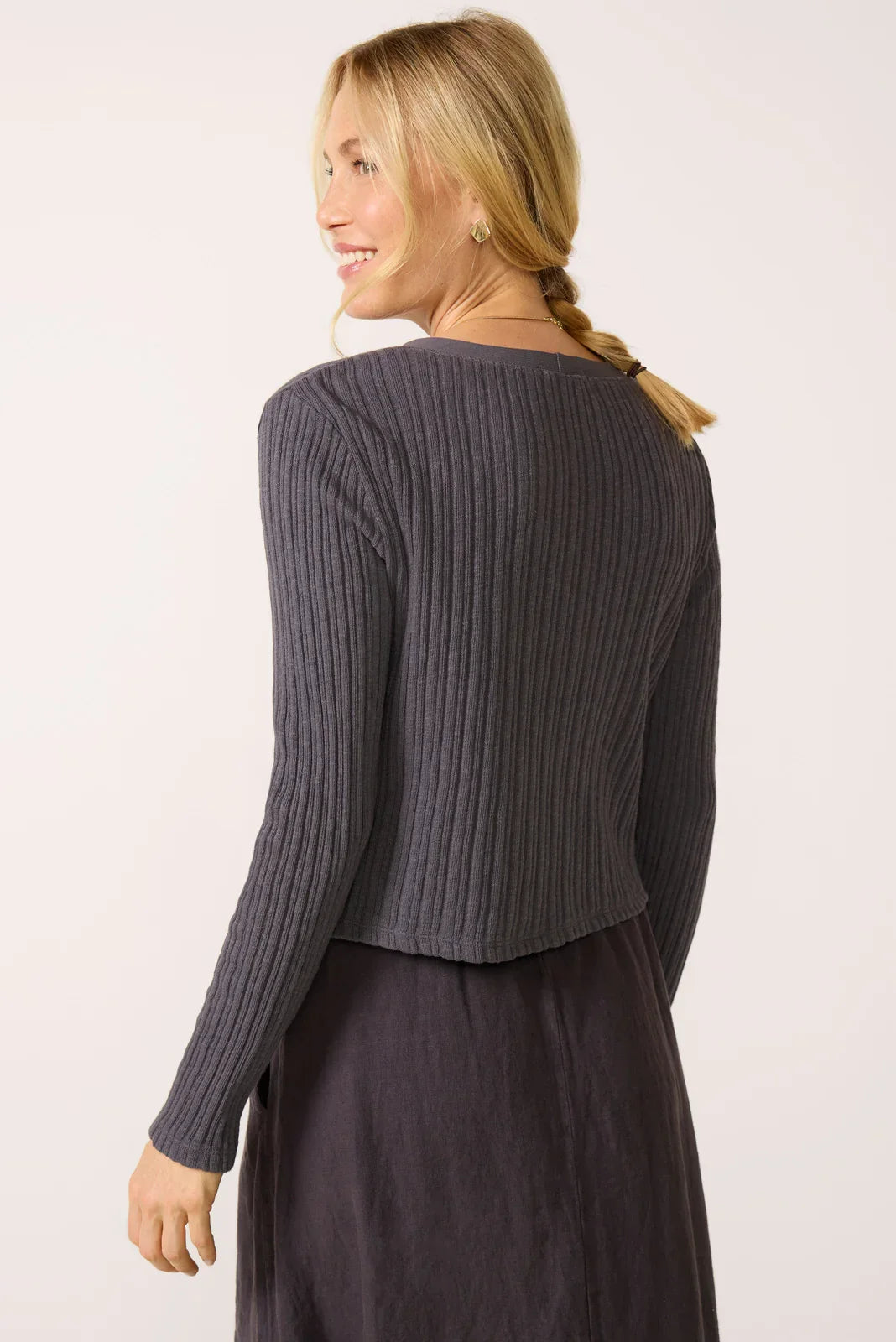 Variegated Stripe Cardigan