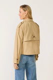 Benny Cropped Trench Jacket
