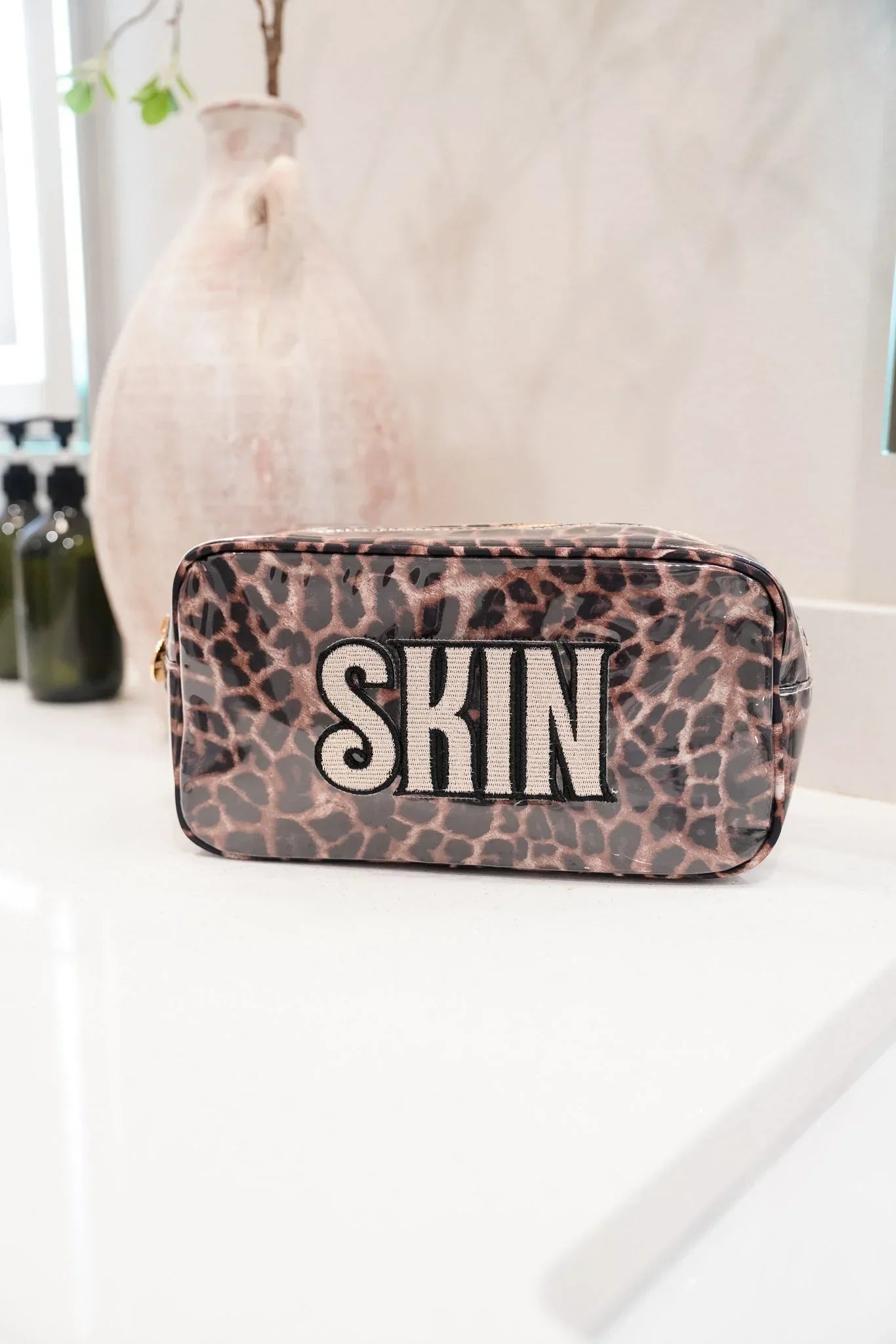 KenzKustomz Leopard Clear Coat Large Bag Skin