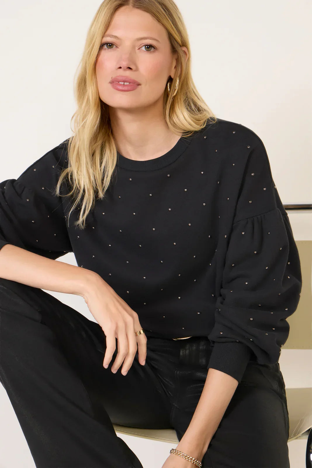 Tori Studded Sweatshirt