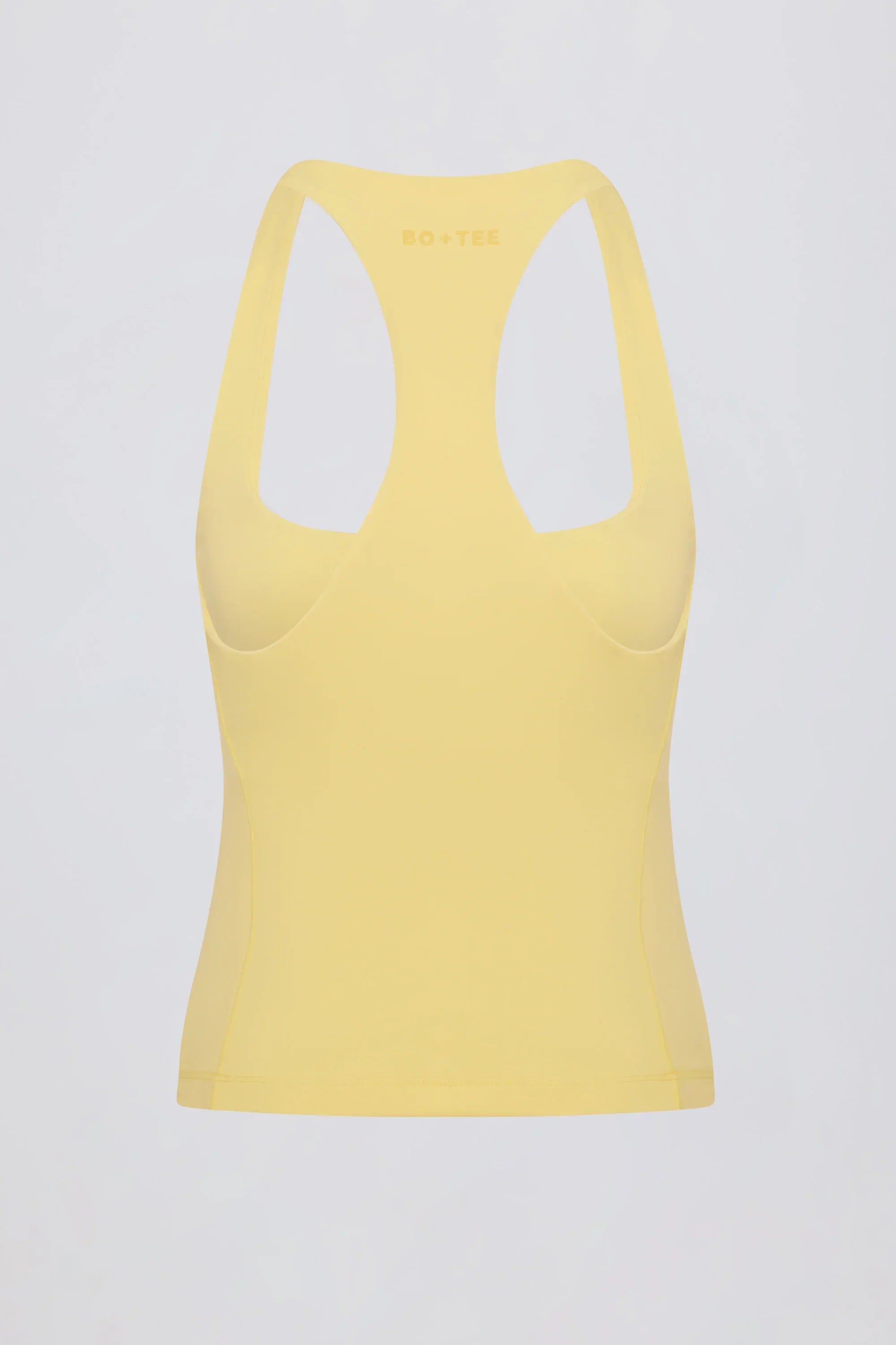 Soft Active Racerback Tank Top in Lemon