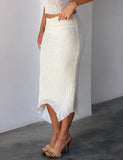 KATERINA MIDI SKIRT CREAM