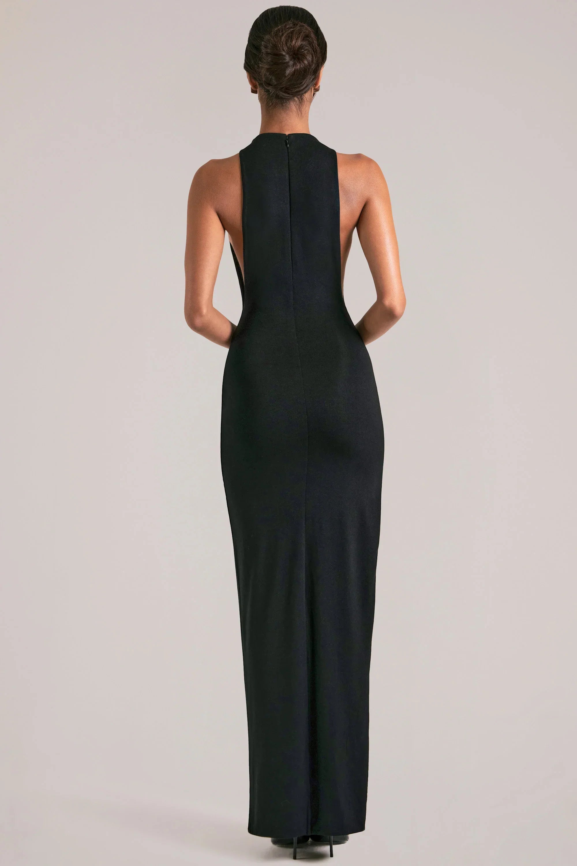 Sleeveless Maxi Dress in Black