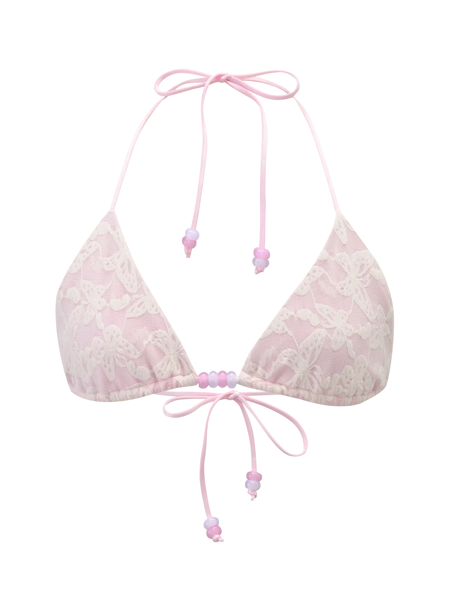 BRIGITTE BIKINI TOP IVORY LACE