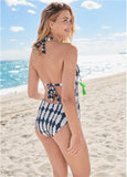 By The Sea One Piece Tie Dye Drip