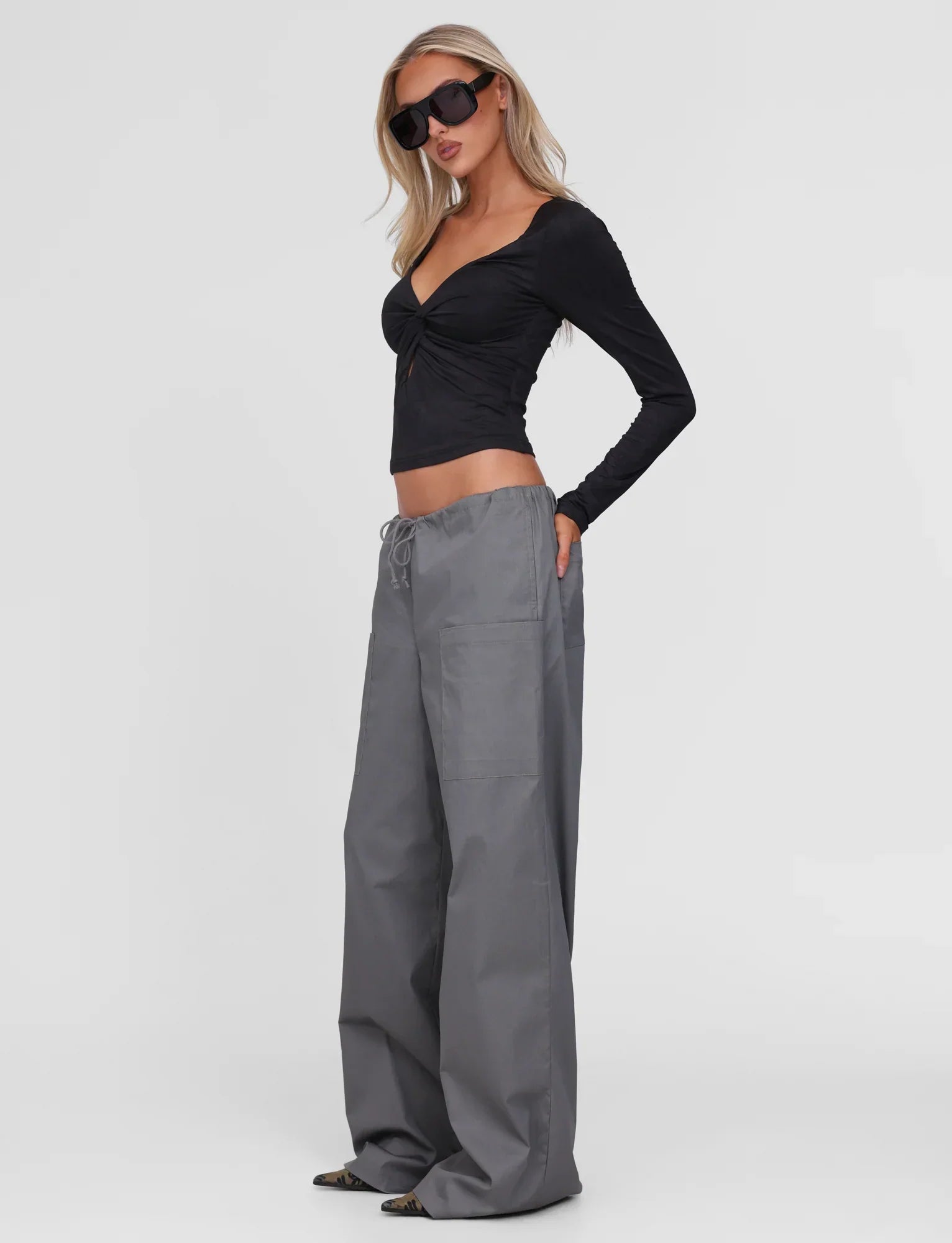 TYSHA PANT CHARCOAL
