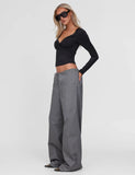 TYSHA PANT CHARCOAL