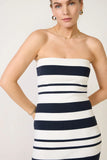 Maxime Knit Strapless Midi Dress
