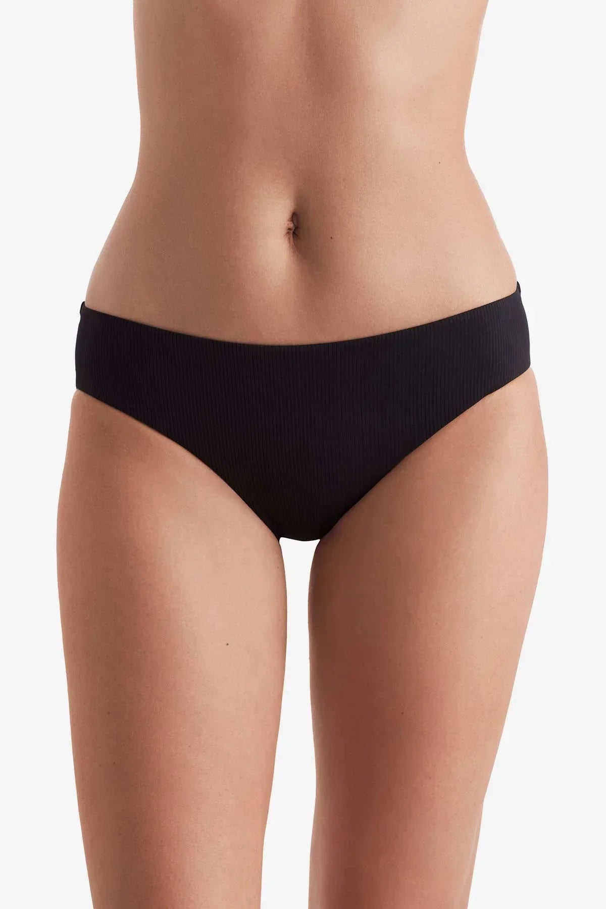 Logan Pant Black Lido Rib