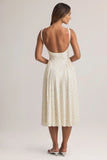 Modal A Line Midaxi Dress in Floral Print