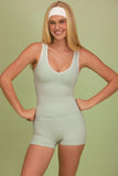 Soft Active Tank Top in Pistachio