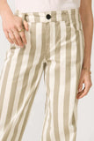 Maker Wide Leg Stripe Pant