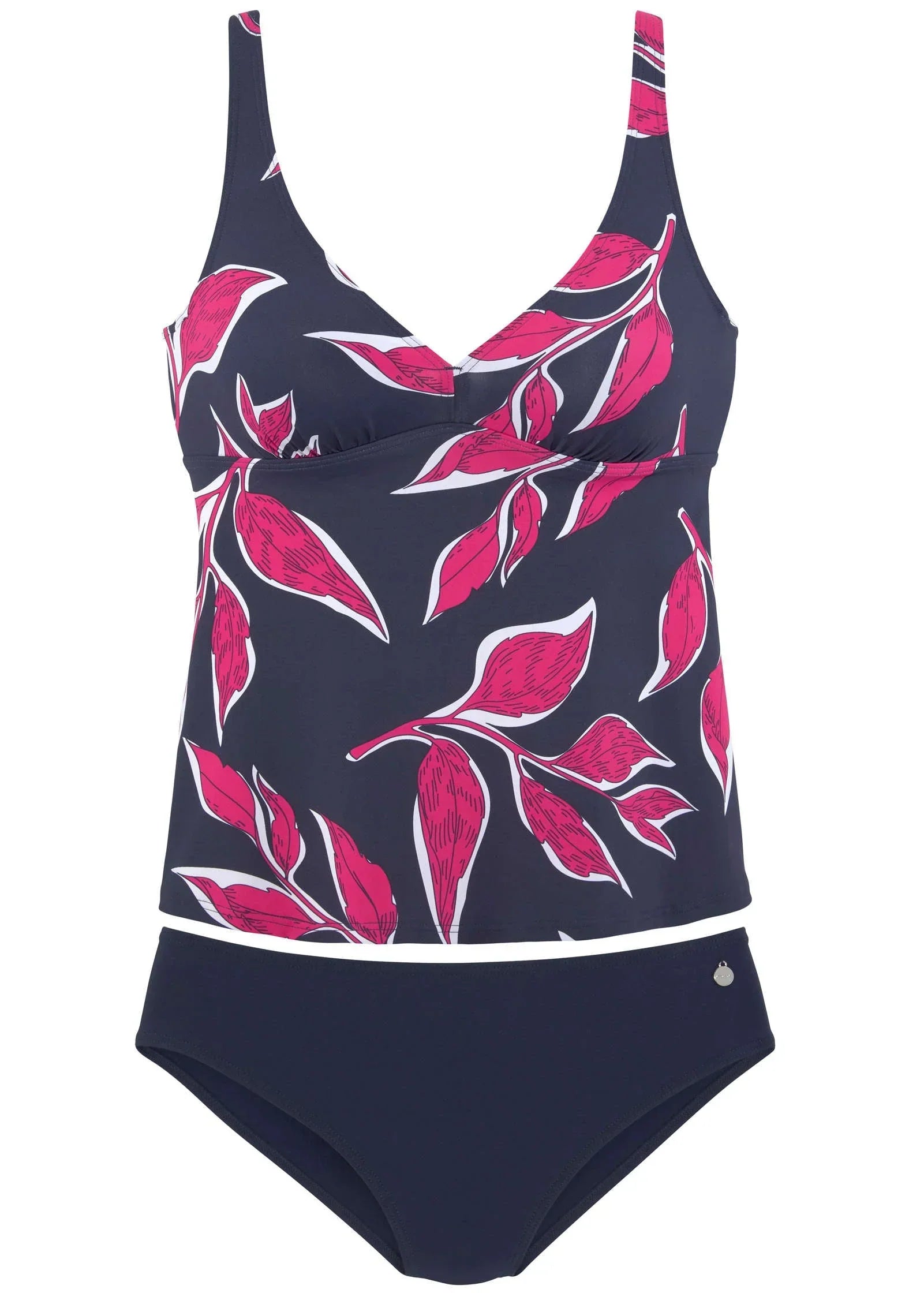 Underwire Tankini Top Set Floral Flash