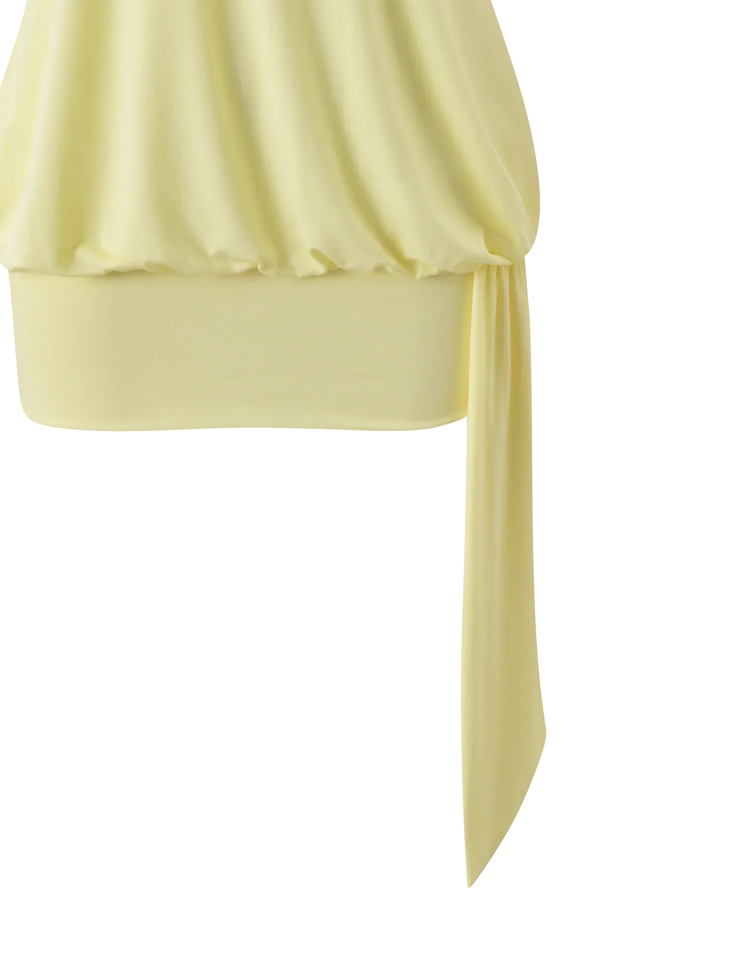 RAVENNA MINI DRESS BUTTER YELLOW