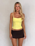 MIDORI BANDAGE TOP YELLOW
