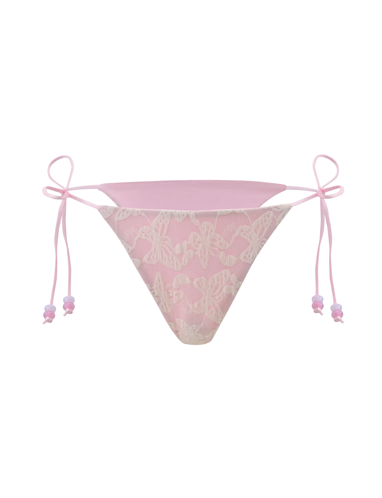 BRIGITTE BIKINI BOTTOM IVORY LACE