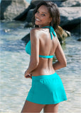 Aruba Swim Bikini Skirt Aqua Reef
