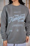 The Homebody Club Dark Grey Graphic Sweatshirt