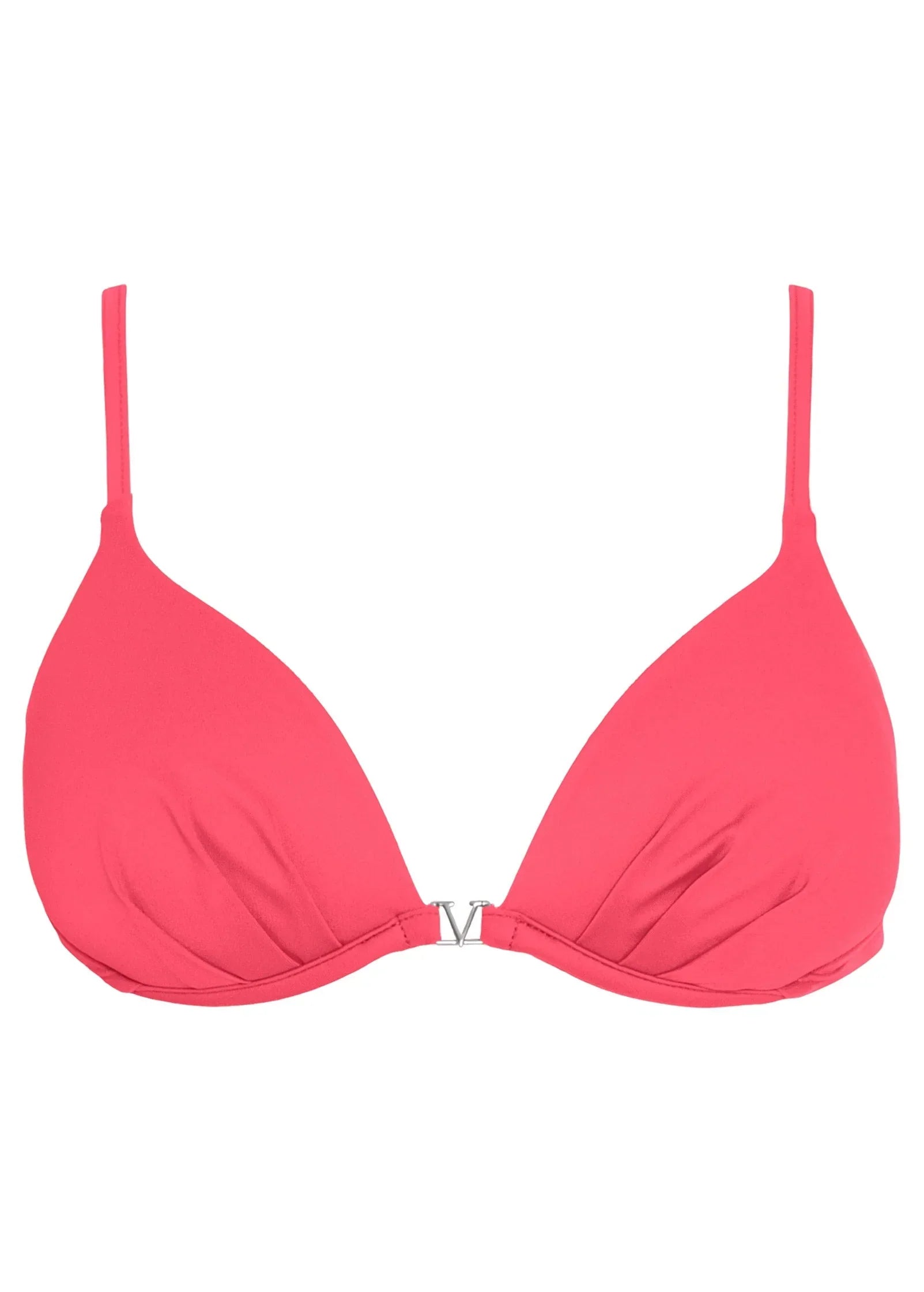 Push Up Bikini Top Sunset Pink