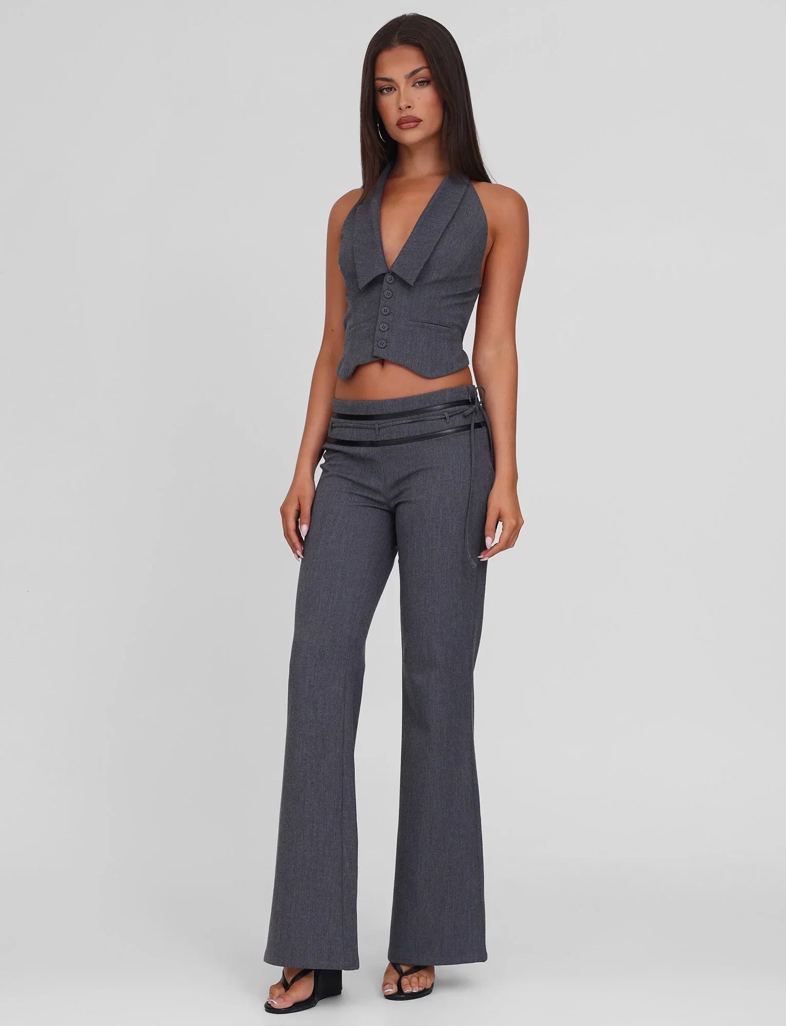 FEDRA PANT GREY
